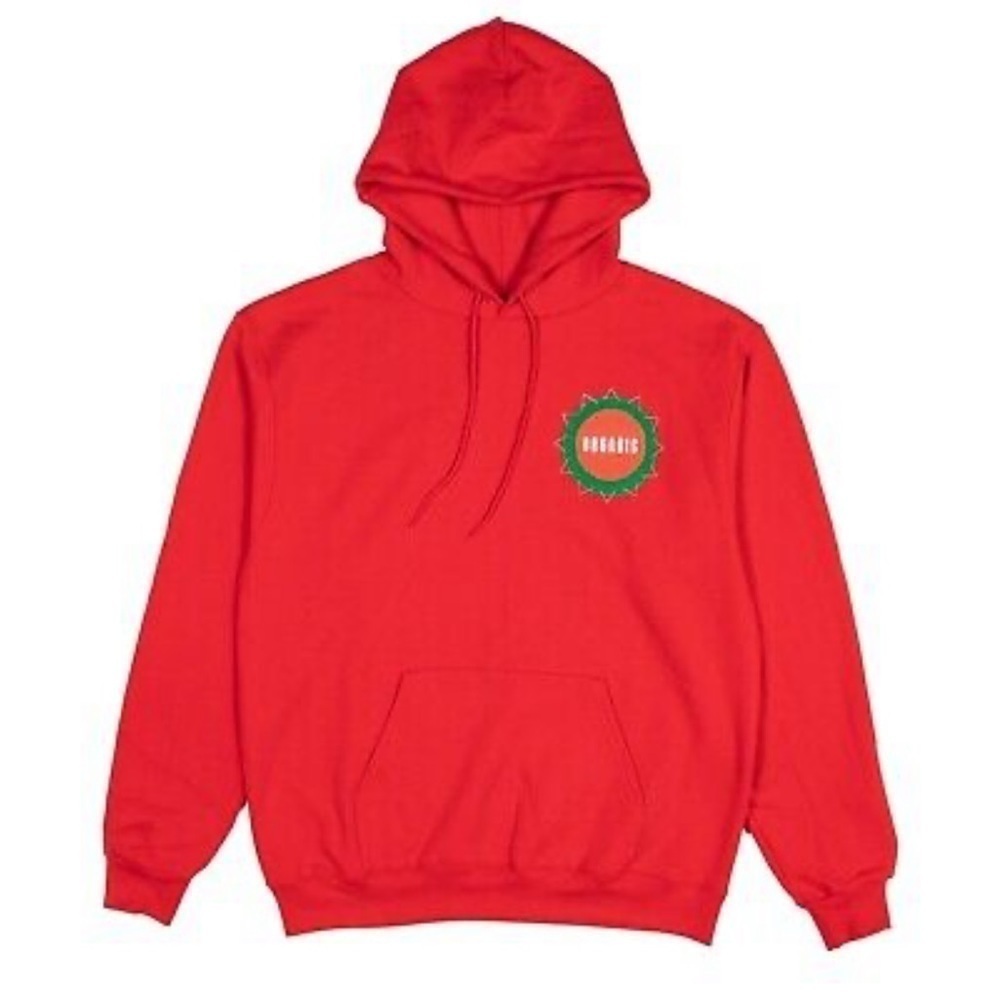 Carrots By Anwar Organic Red Hoodie Sweatshirt Men’s Size Large New with tags!